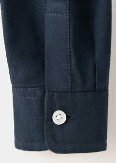 Cotton denim shirt — Navy 5