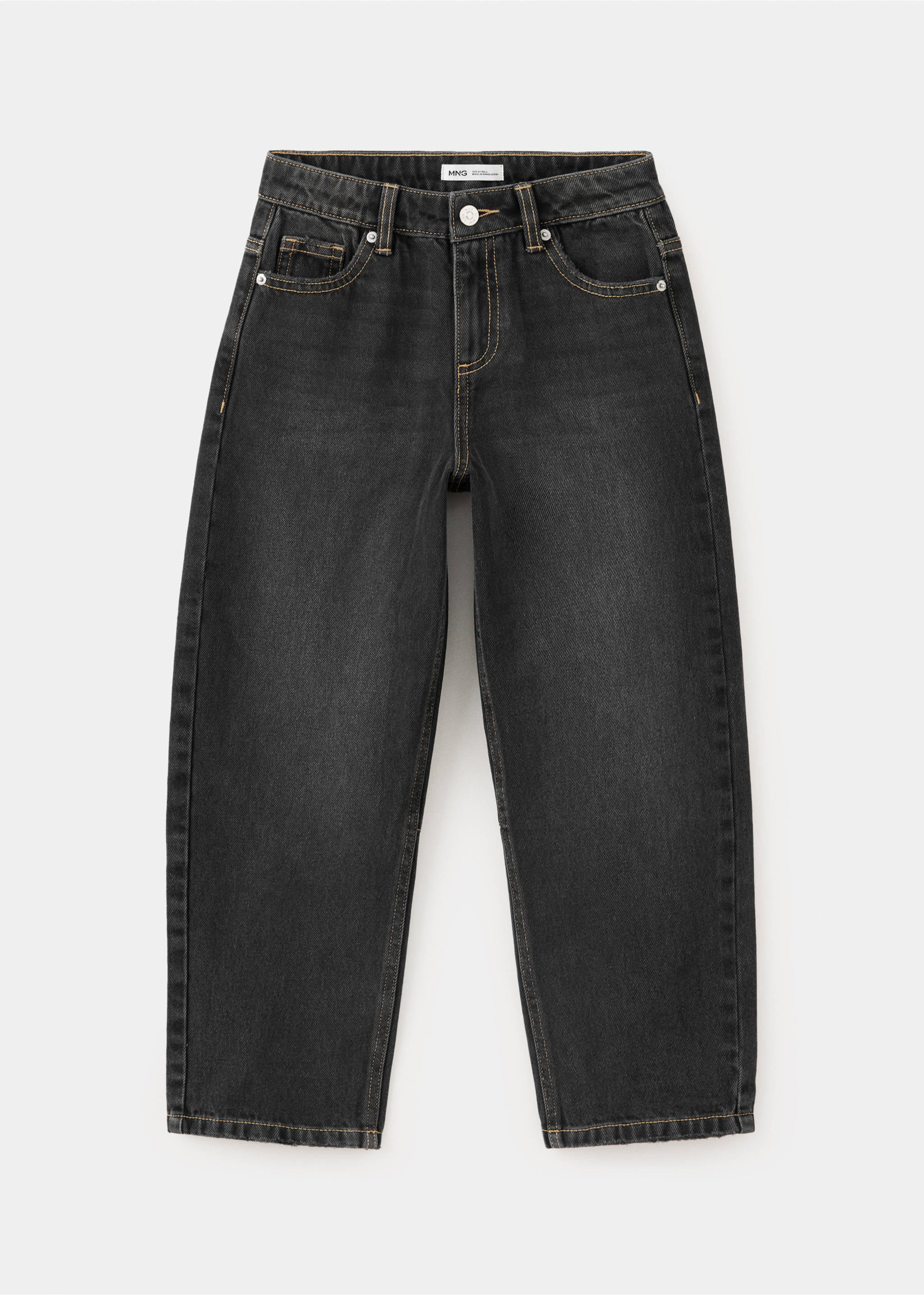 Jean ballon - Article sans modèle, Black denim. Ref: 37034421-00.