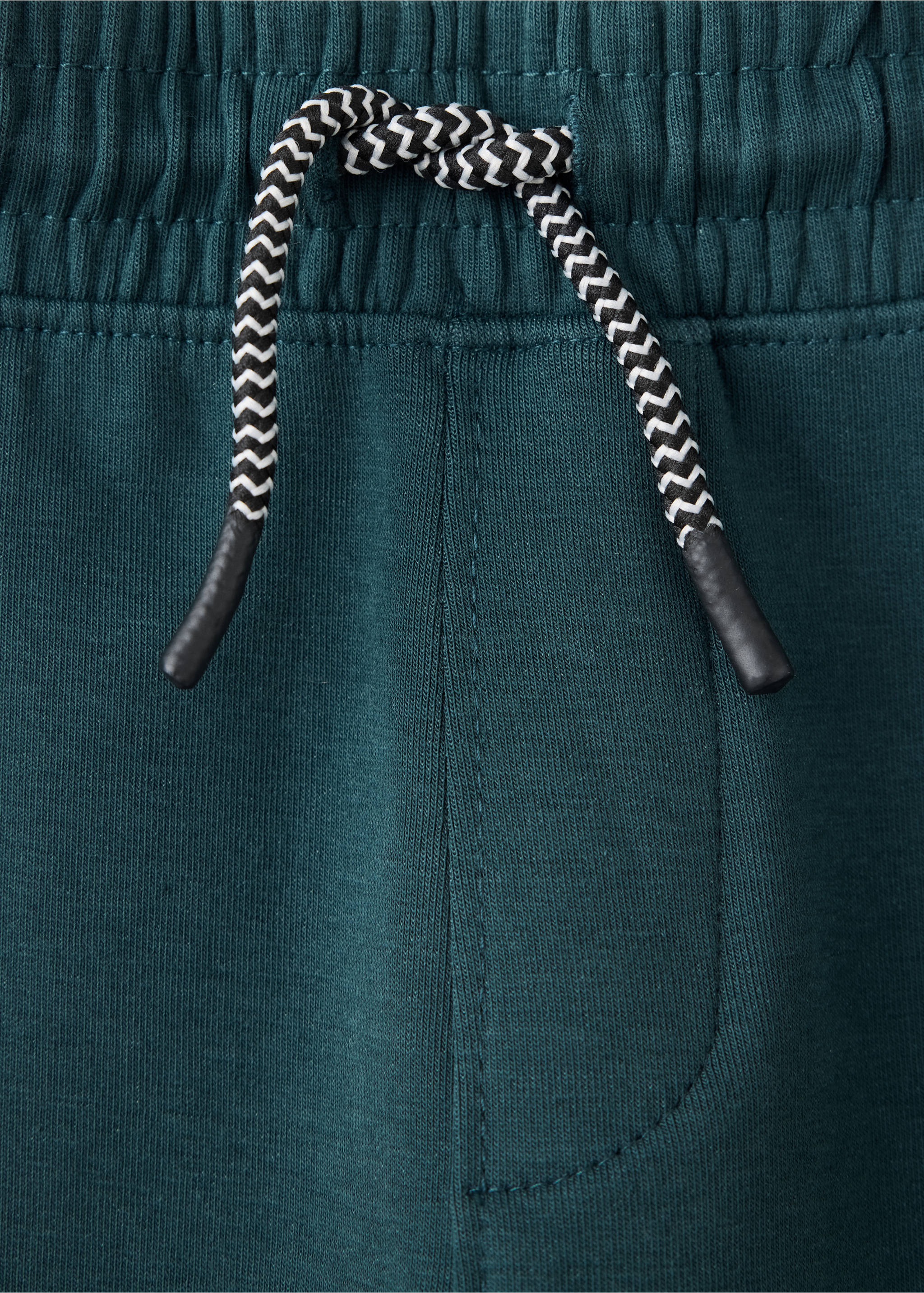 Pantalón jogger algodón - Detalle del artículo 8, Verde oscuro. Ref: 37034430-00.