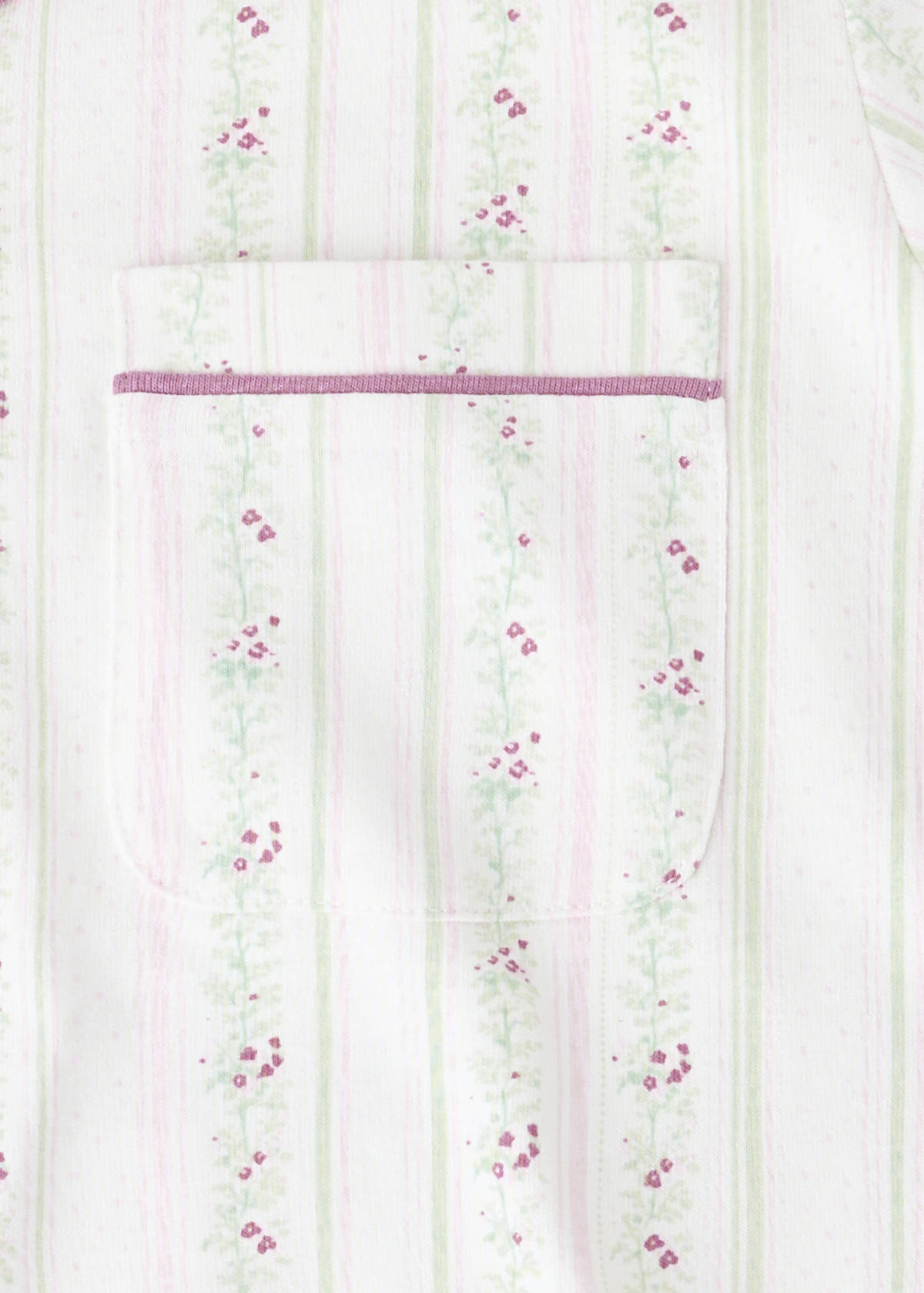Floral-print pyjama set — Off White