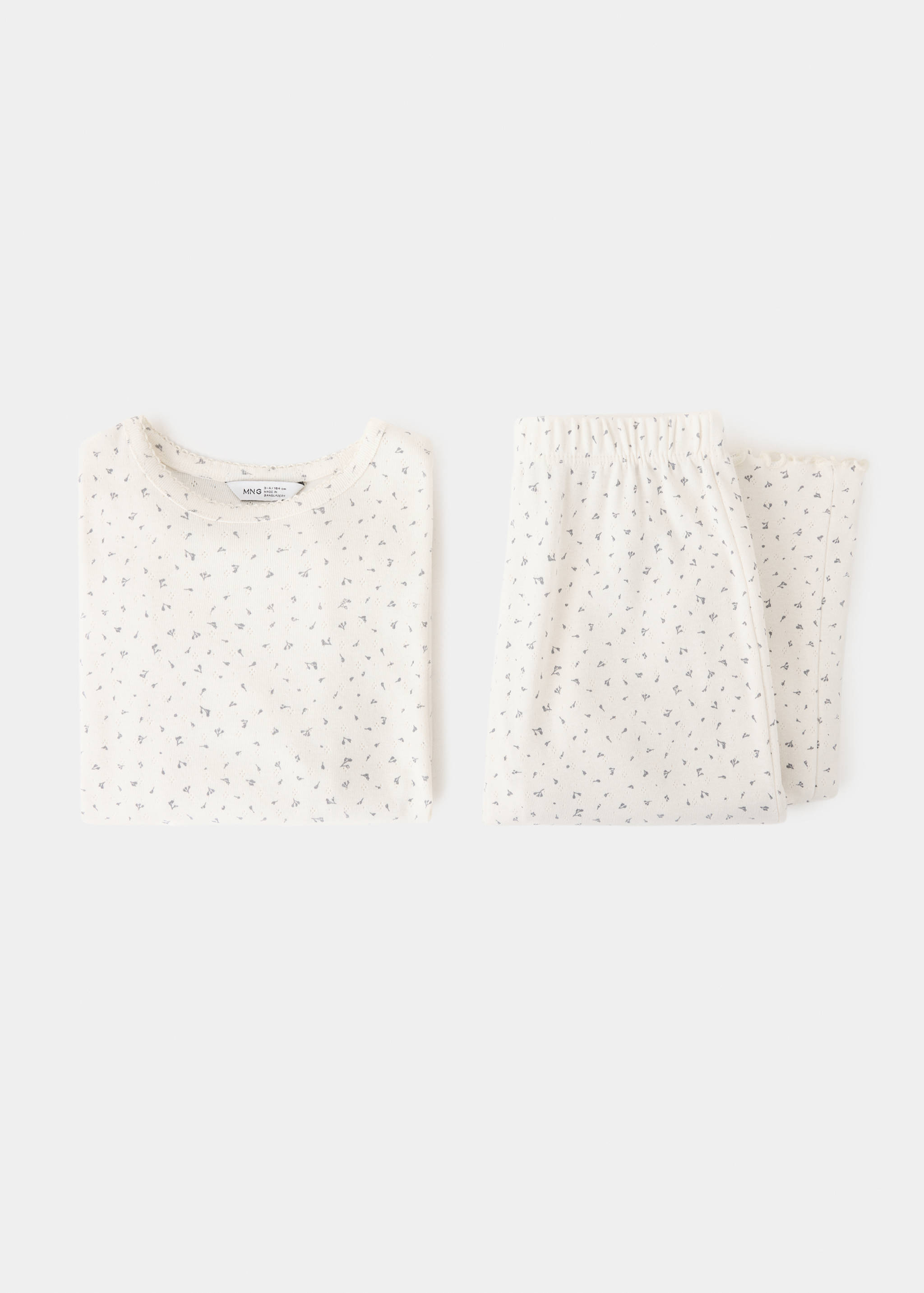 100% cotton floral full pyjamas set - Details of the article 8