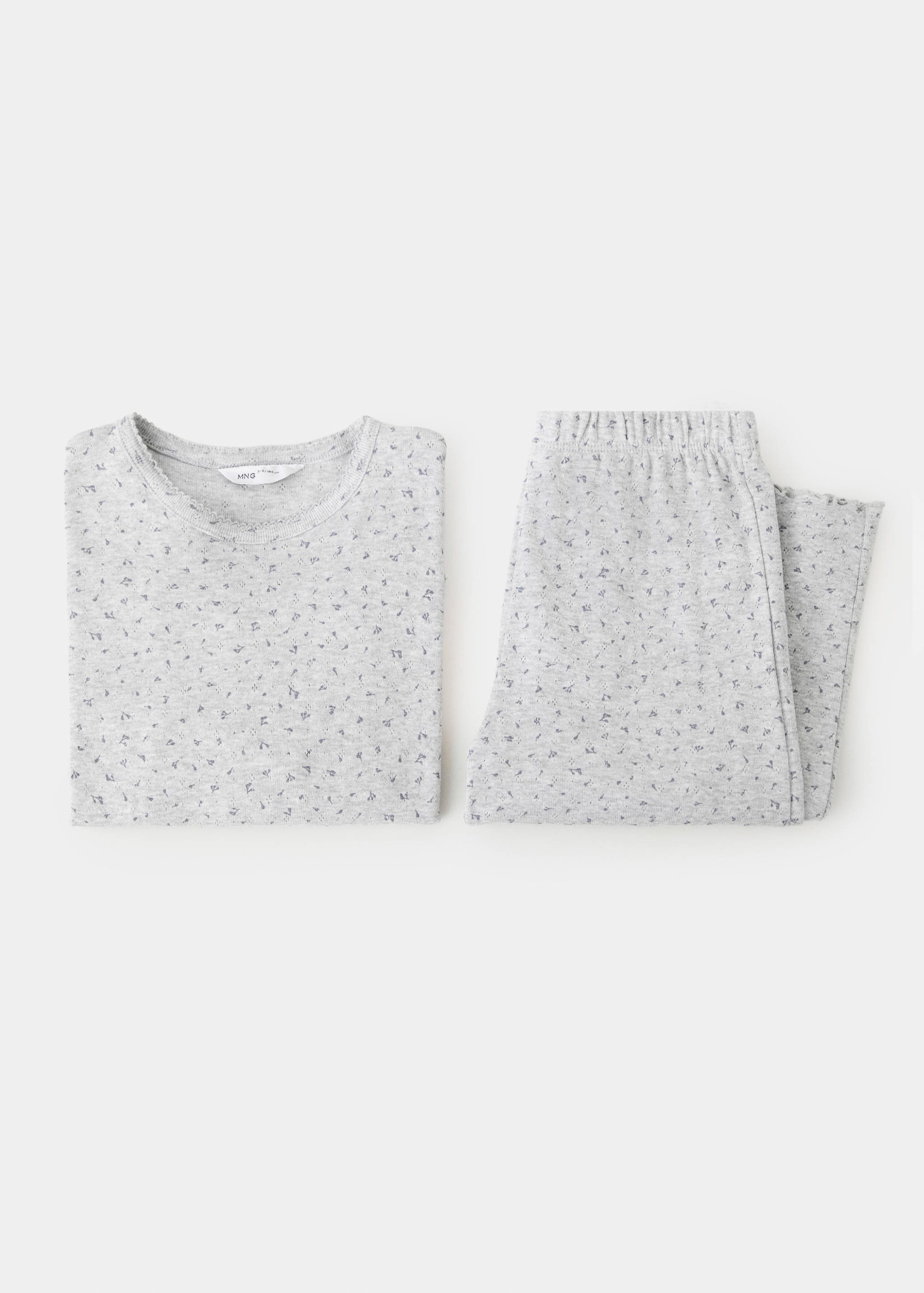 100% cotton floral full pyjamas set - Details of the article 0