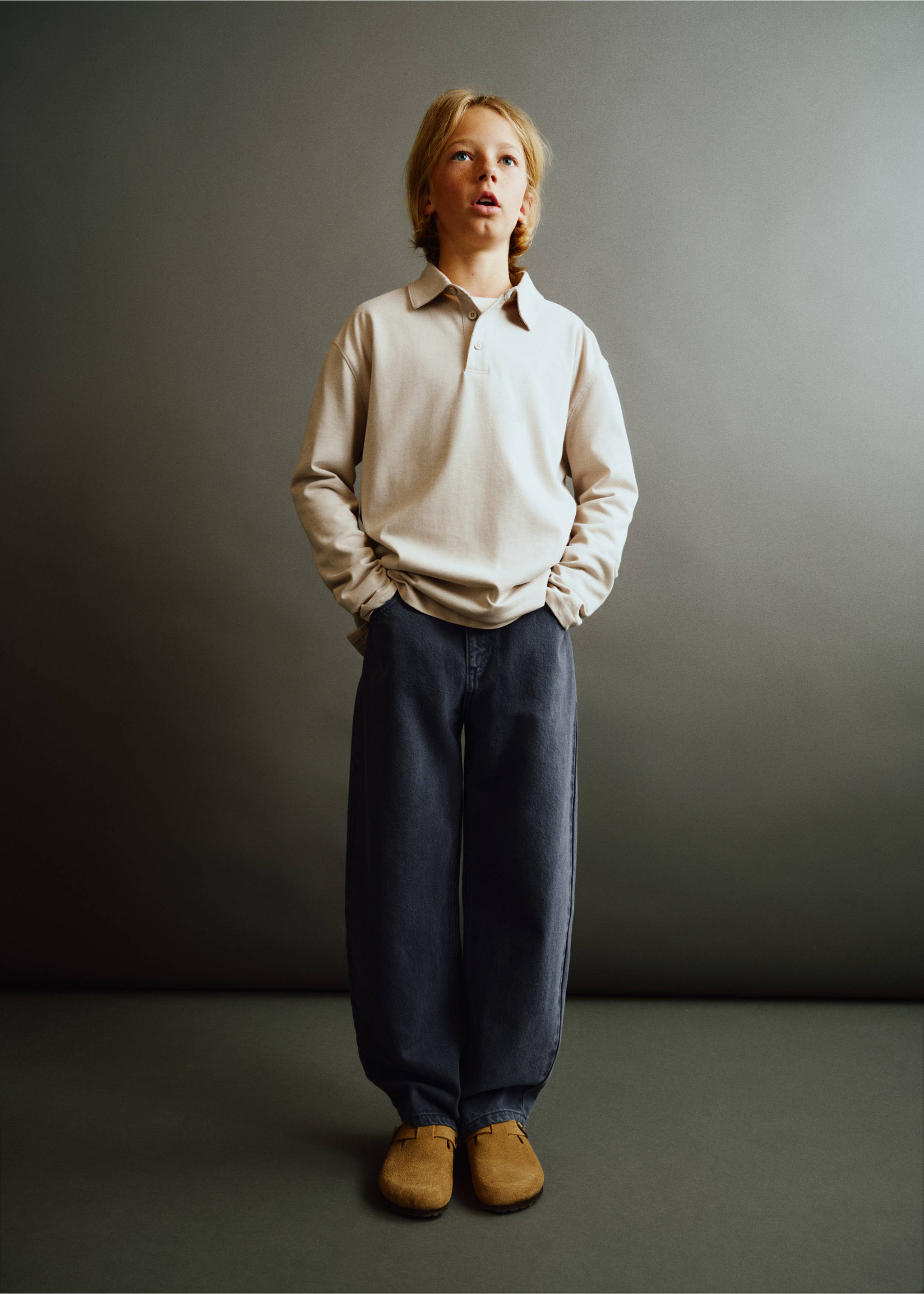 Balloon jeans - General plane, Night Blue. Ref: 37034444-00.