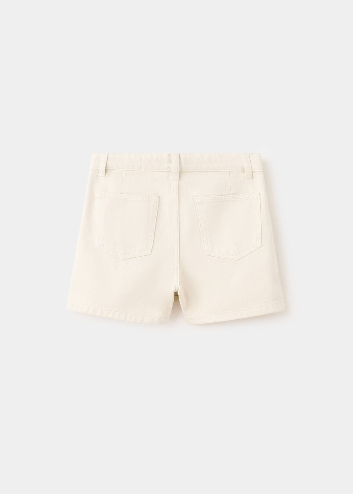 Skirt trousers — Ecru