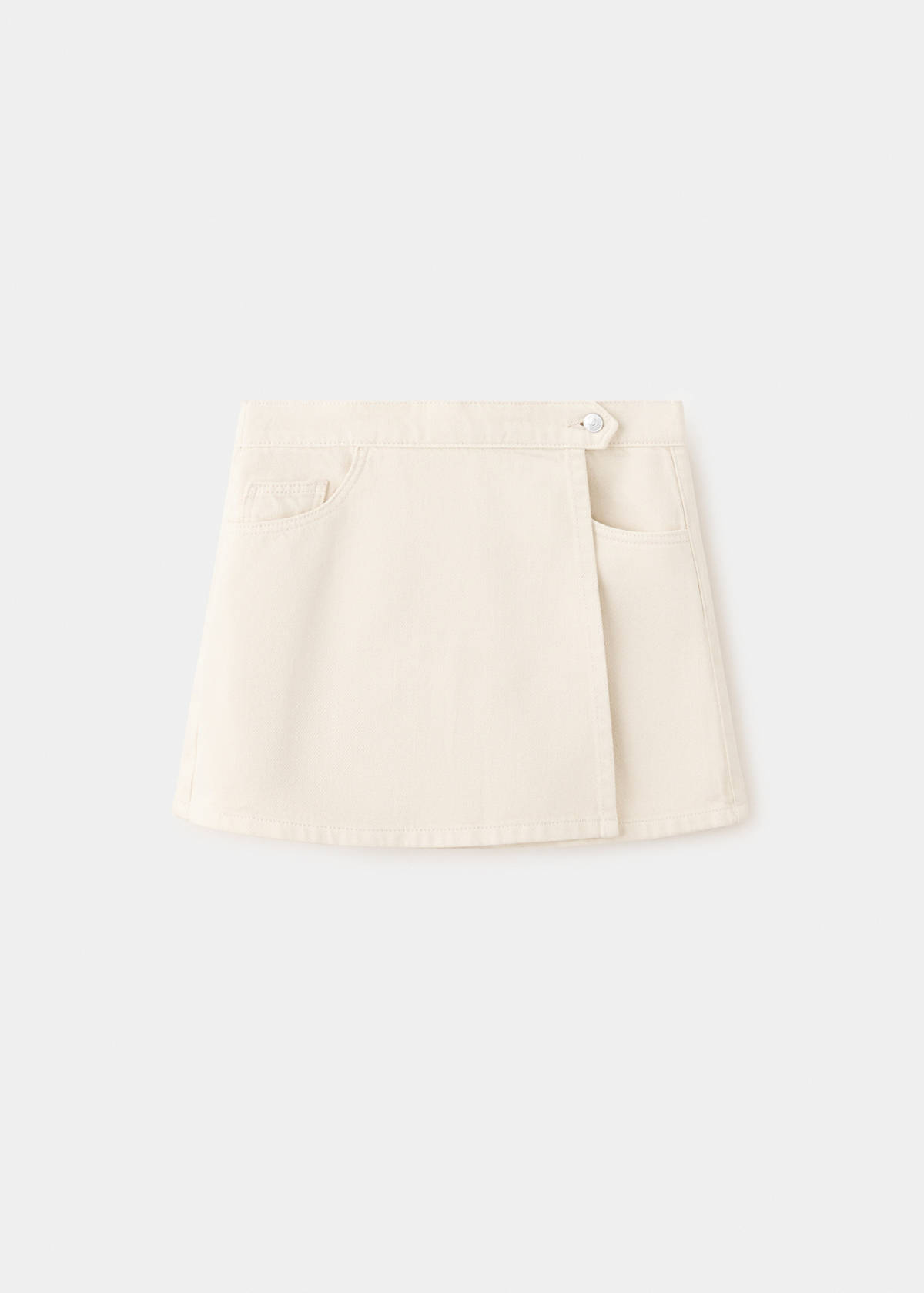 Skirt trousers — Ecru