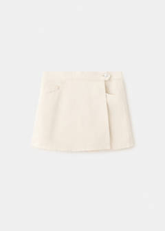 Skirt trousers — Ecru 3