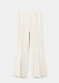 Straight-fit suit trousers — Vanilla 4