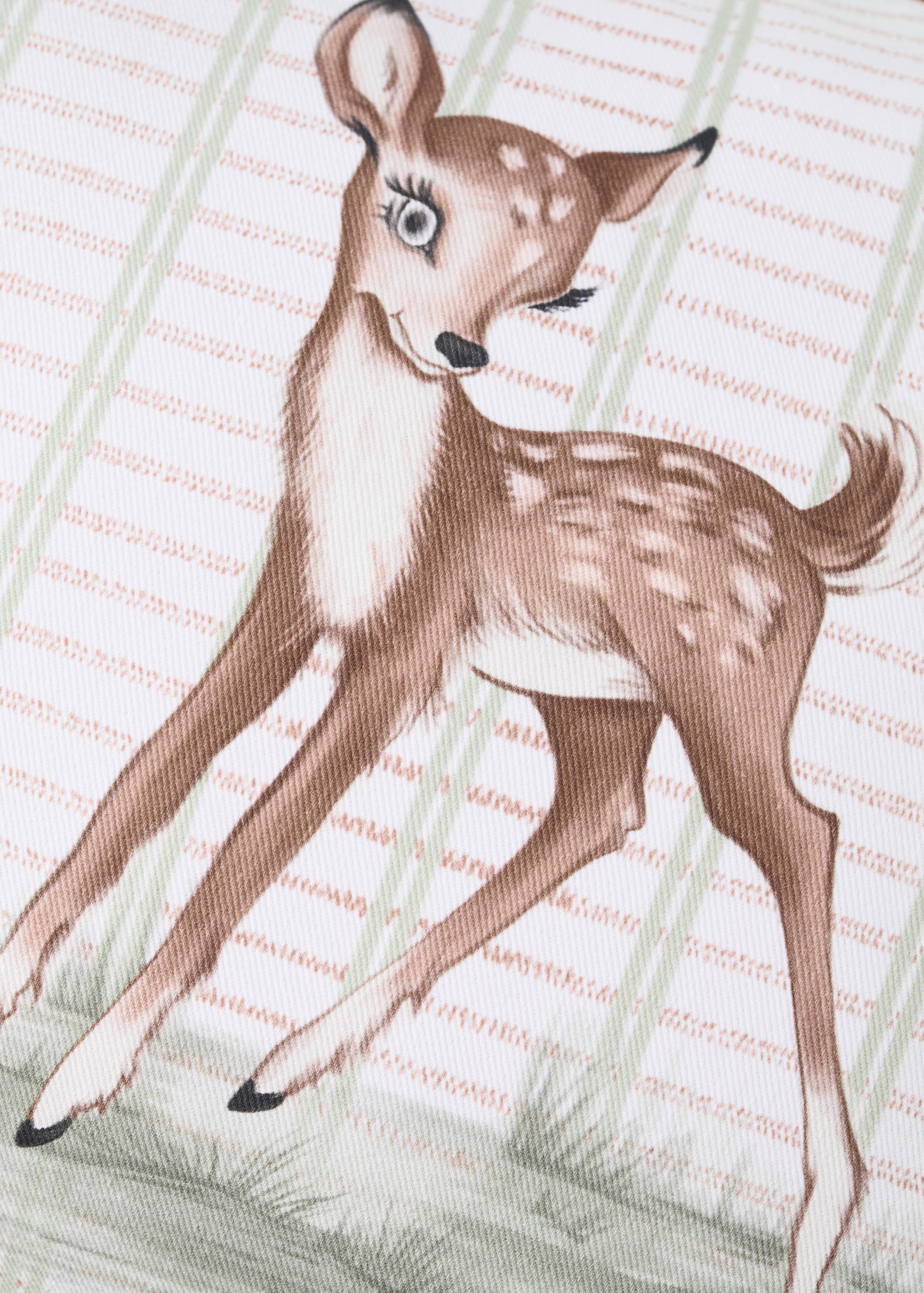 Printed 100% cotton cushion cover - Details of the article 1