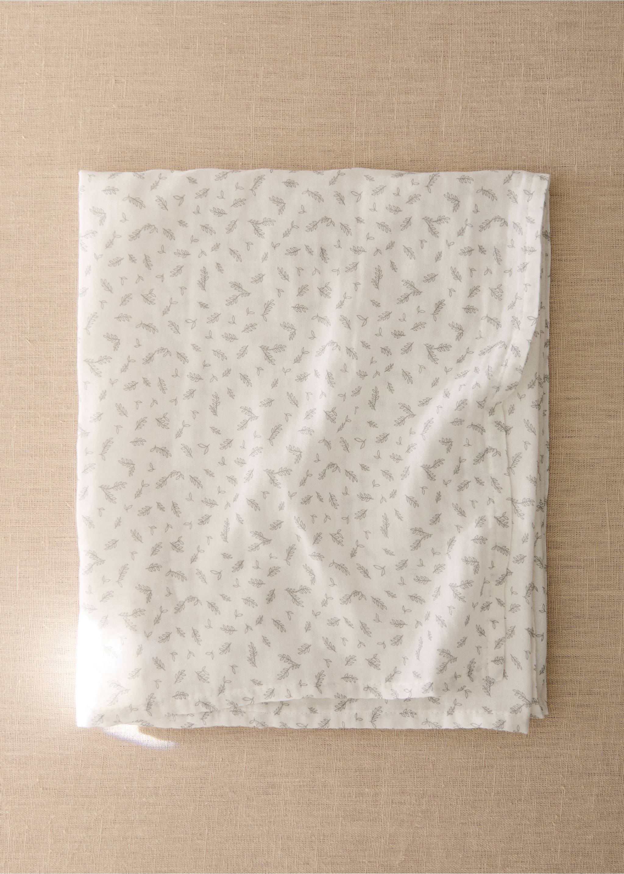 Pack of printed gauze swaddles - General plane, Ecru. Ref: 37034458-00.