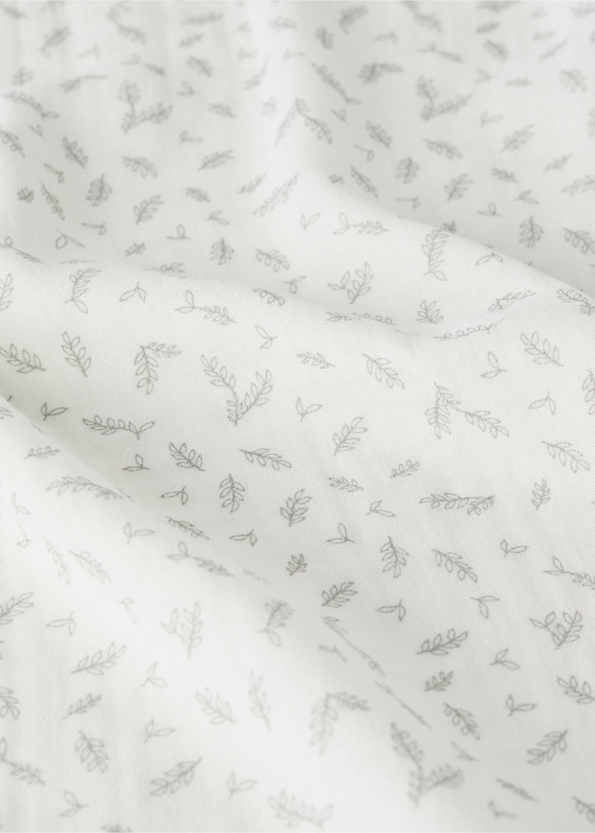 Pack of printed gauze swaddles - Details of the article 1, Ecru. Ref: 37034458-00.