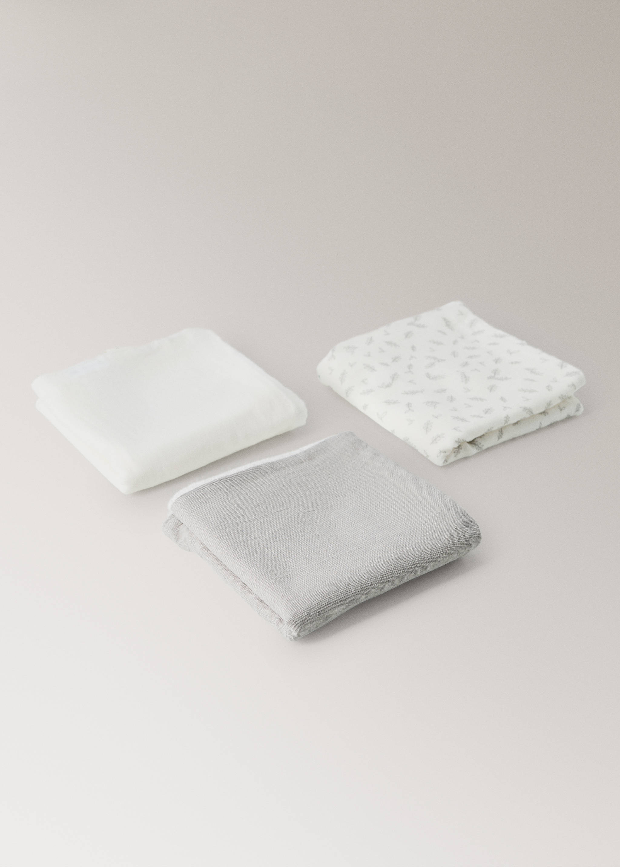 Children’s cotton leaf blanket - Details of the article 1