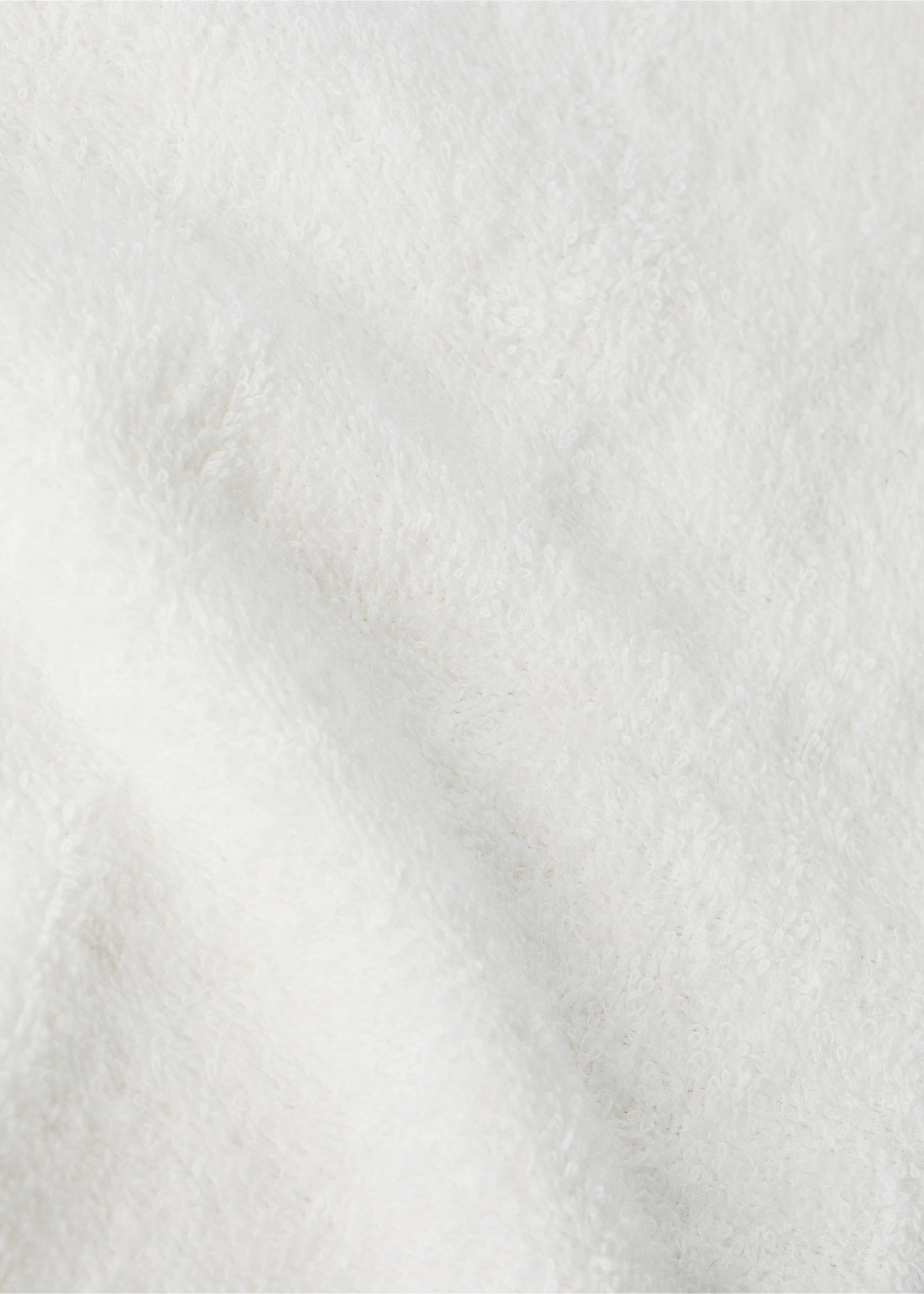 Children’s cotton leaf blanket - Details of the article 3, Ecru. Ref: 37034459-00.