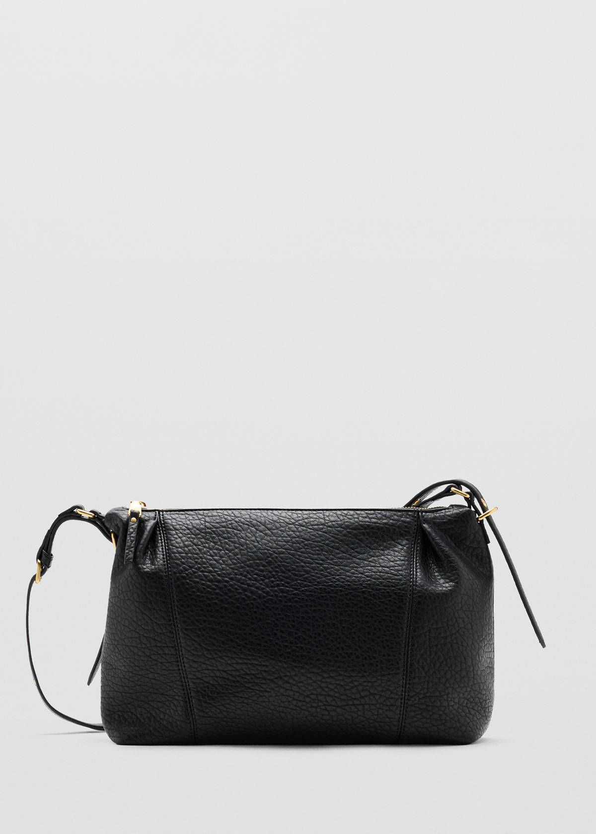 Buckle crossbody bag — Black