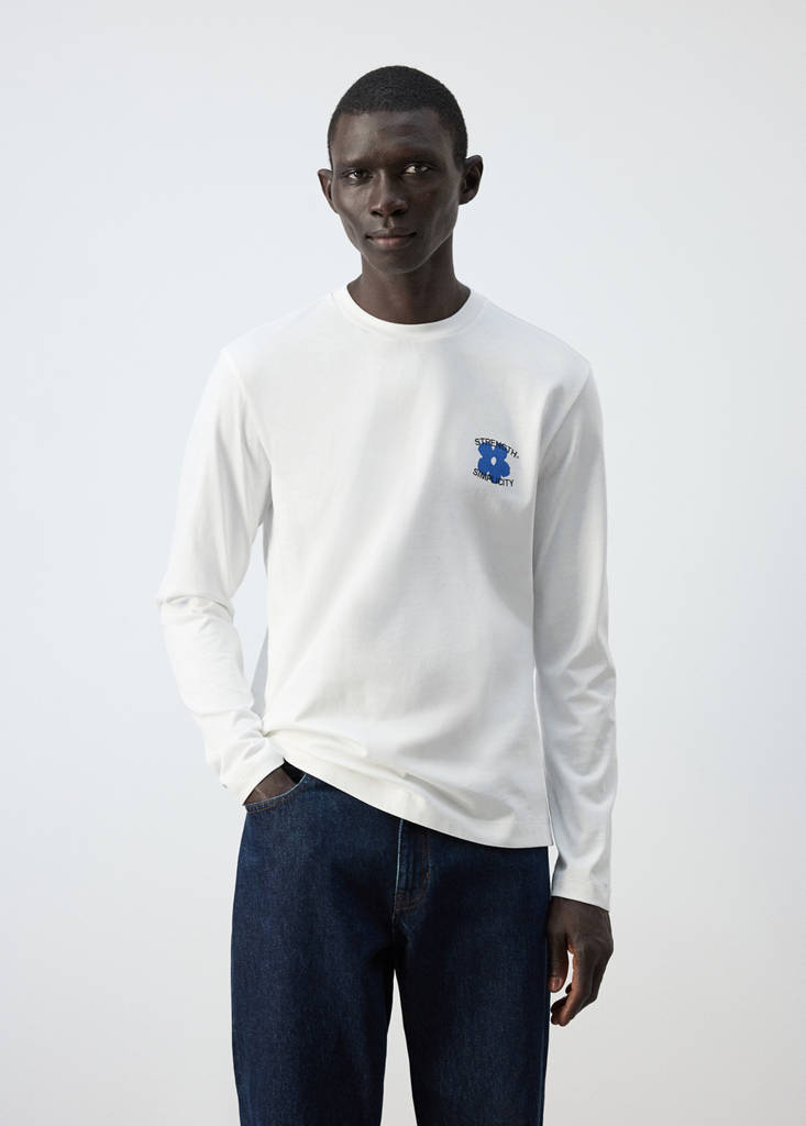 100% cotton printed t-shirt - thumbnail 2