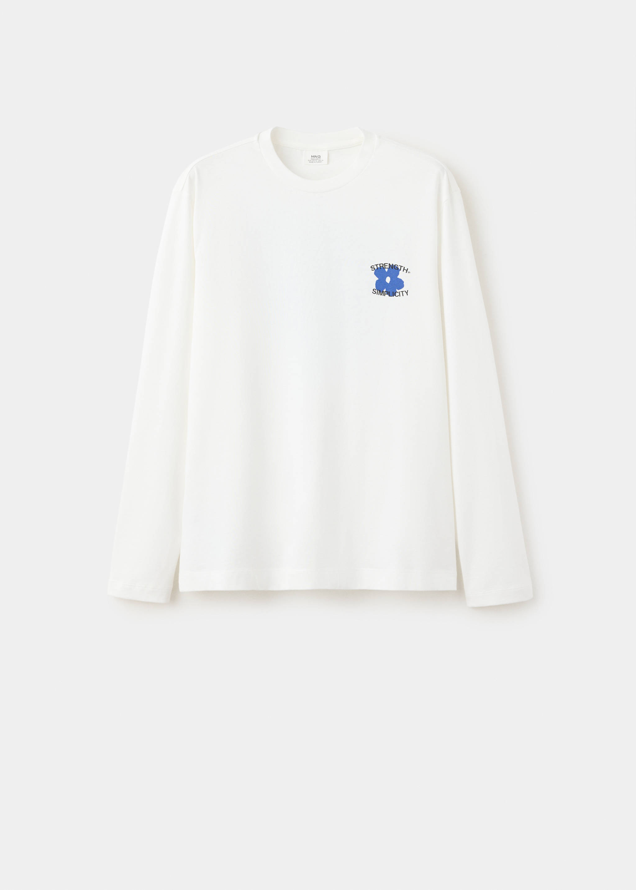 100% cotton printed t-shirt - Article without model