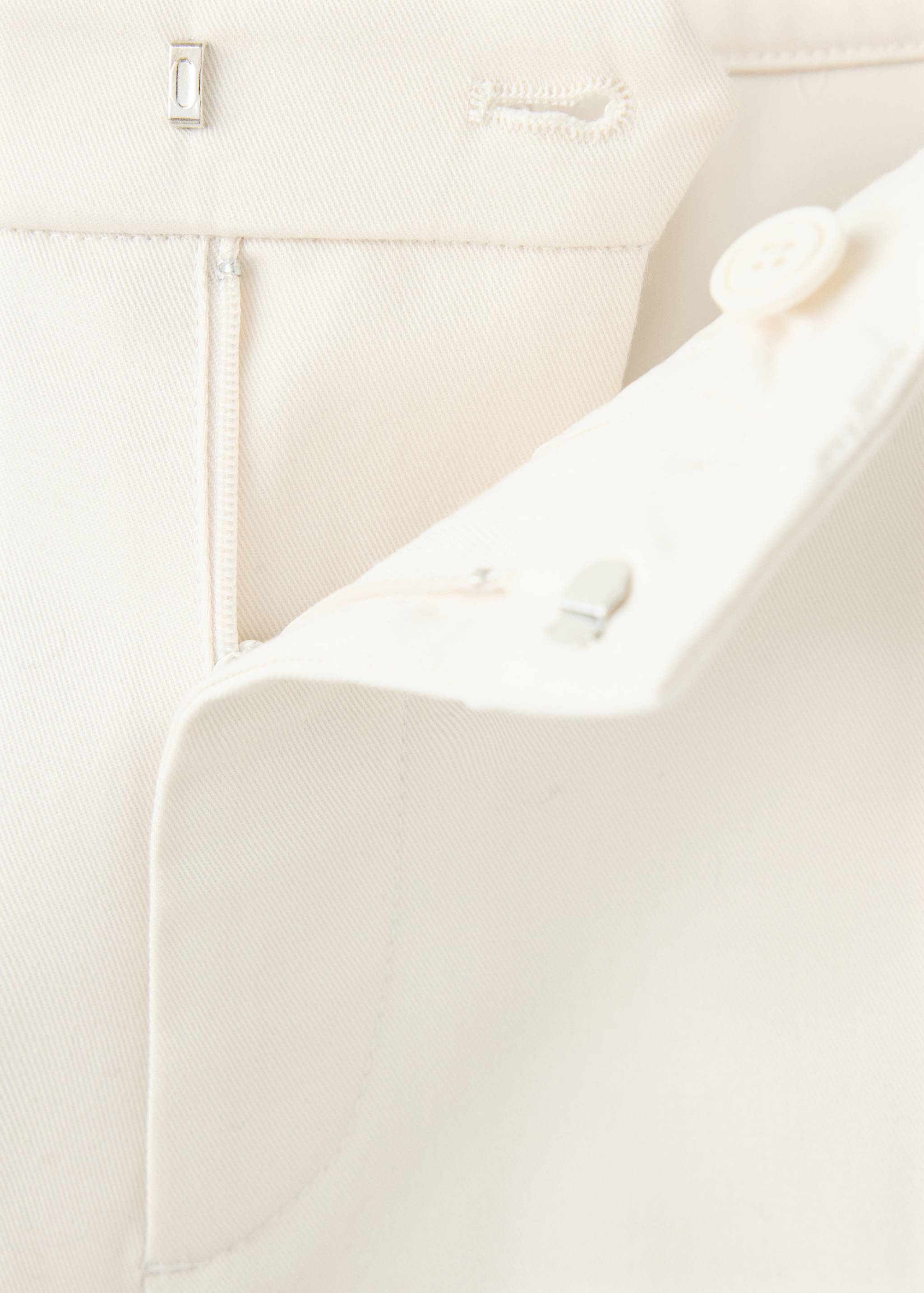 High-waisted flared trousers - Details of the article 0