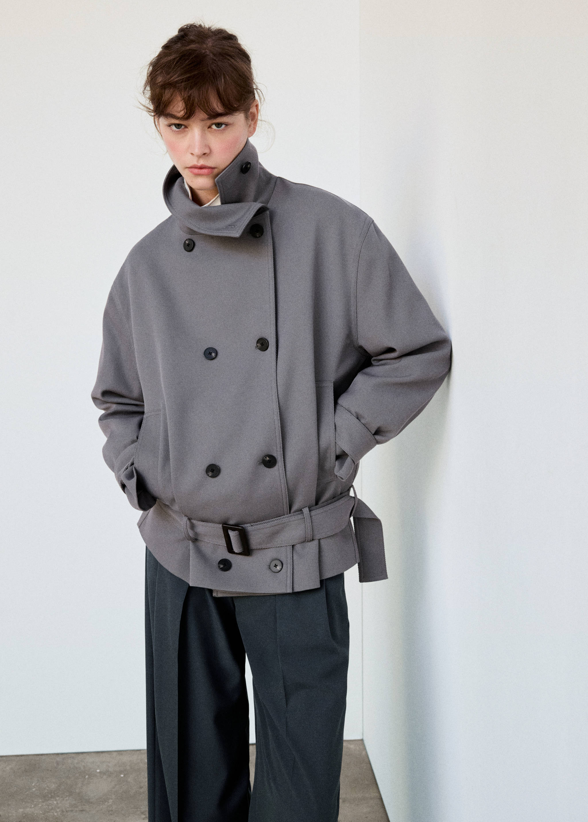 Pantalon droit pinces - Détail de l'article 1