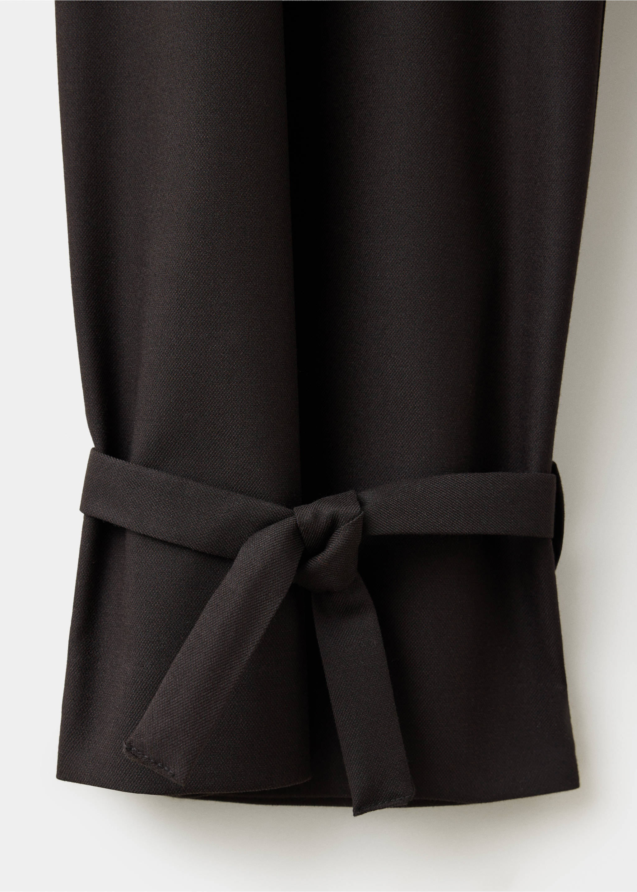 Trousers collie - Details of the article 8, Chocolate. Ref: 37034778-00.