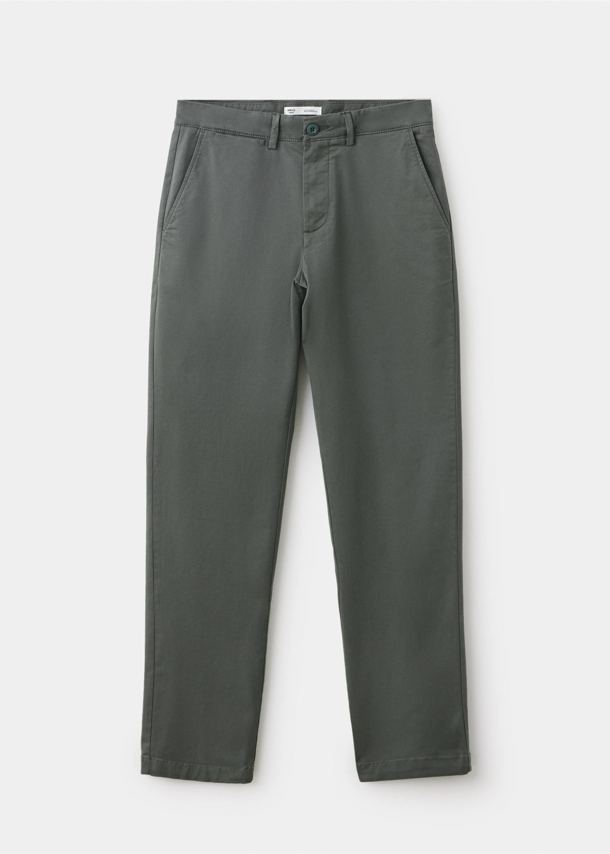 Pantalón chino algodón - Artículo sin modelo, Verde pastel. Ref: 37034780-00.