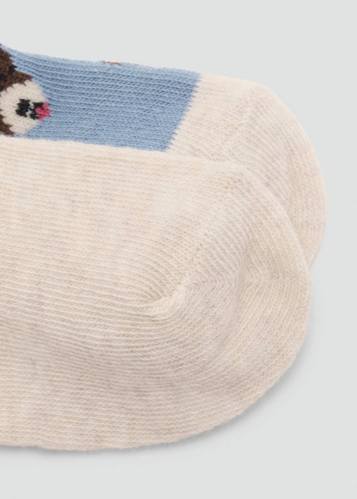 Pack of 2 puppy socks — Blue