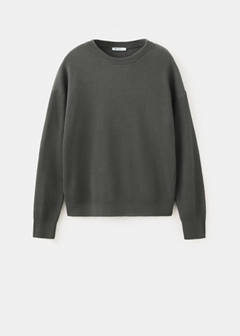 Ribbed cotton knit jersey — Charcoal 5
