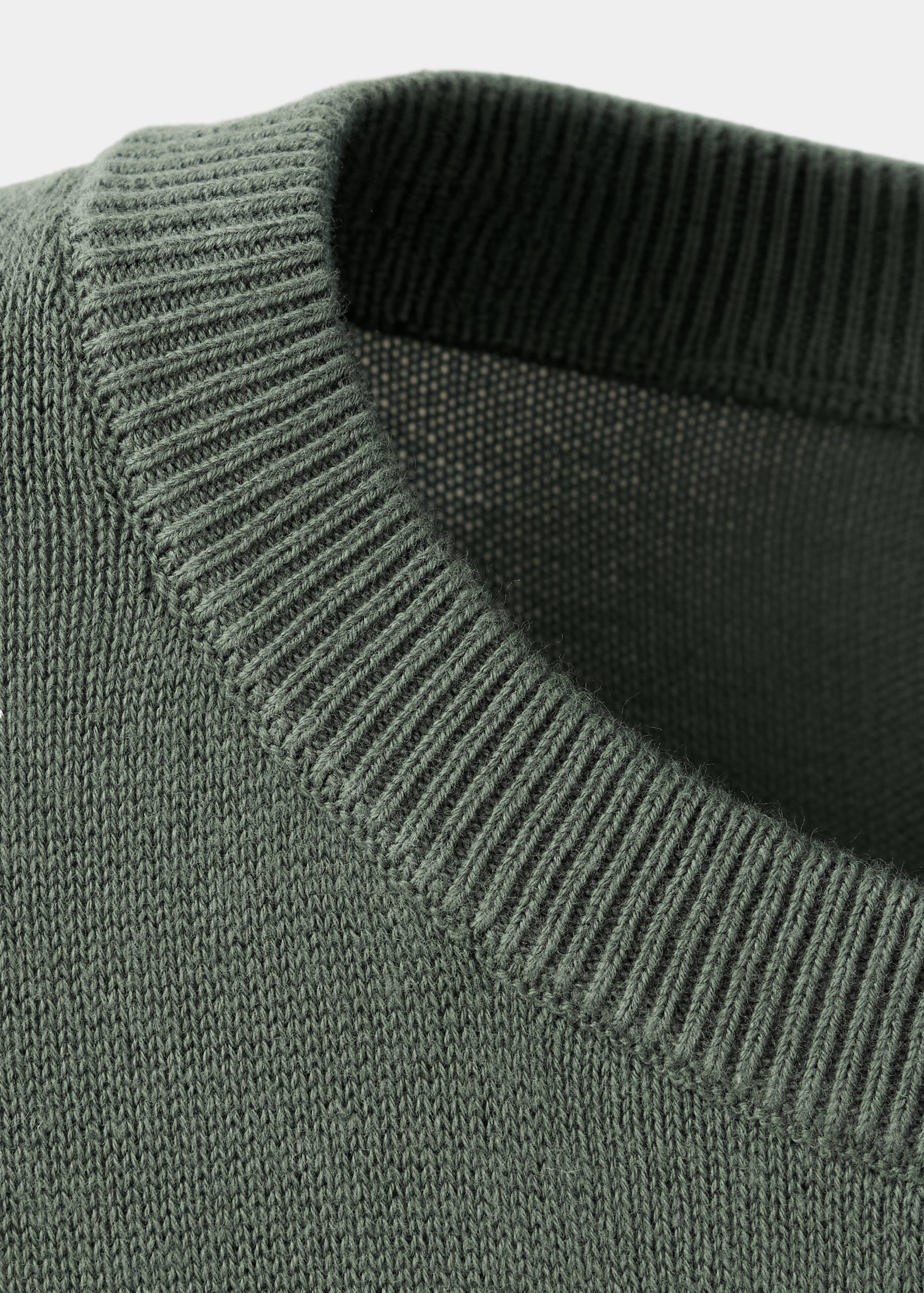 Knitted cotton sweater - Details of the article 8