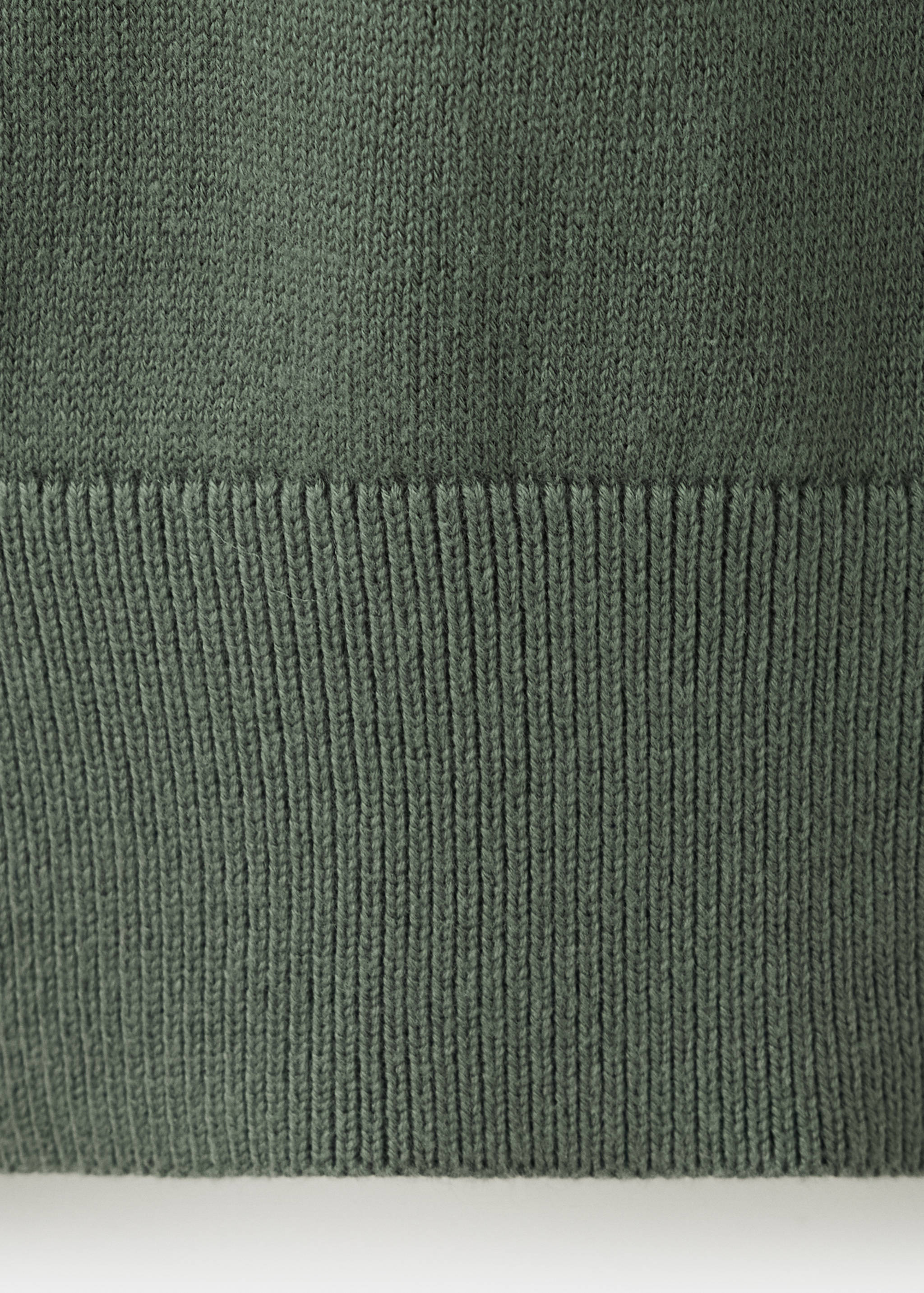 Knitted cotton sweater - Details of the article 0
