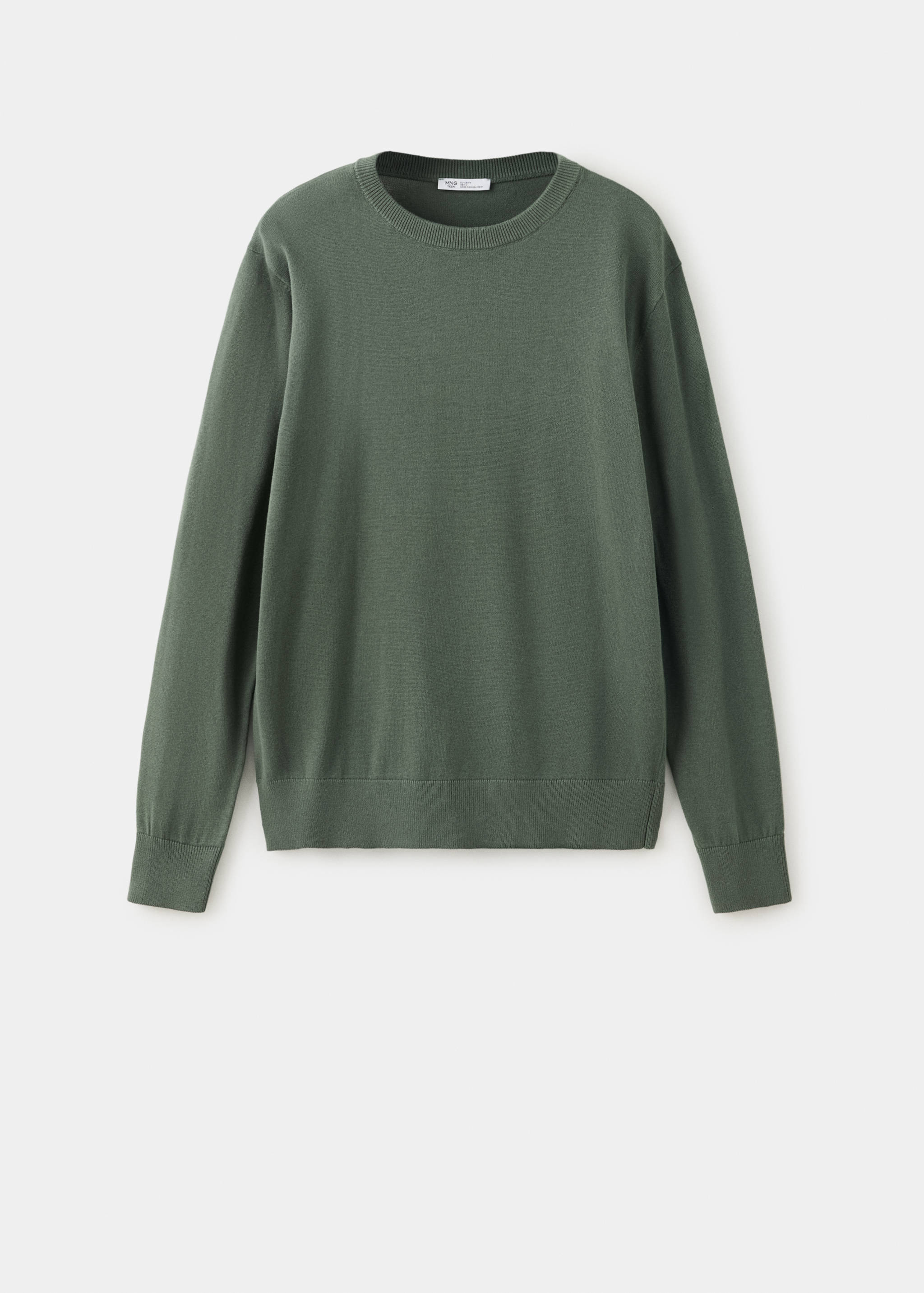 Knitted cotton sweater - Article without model