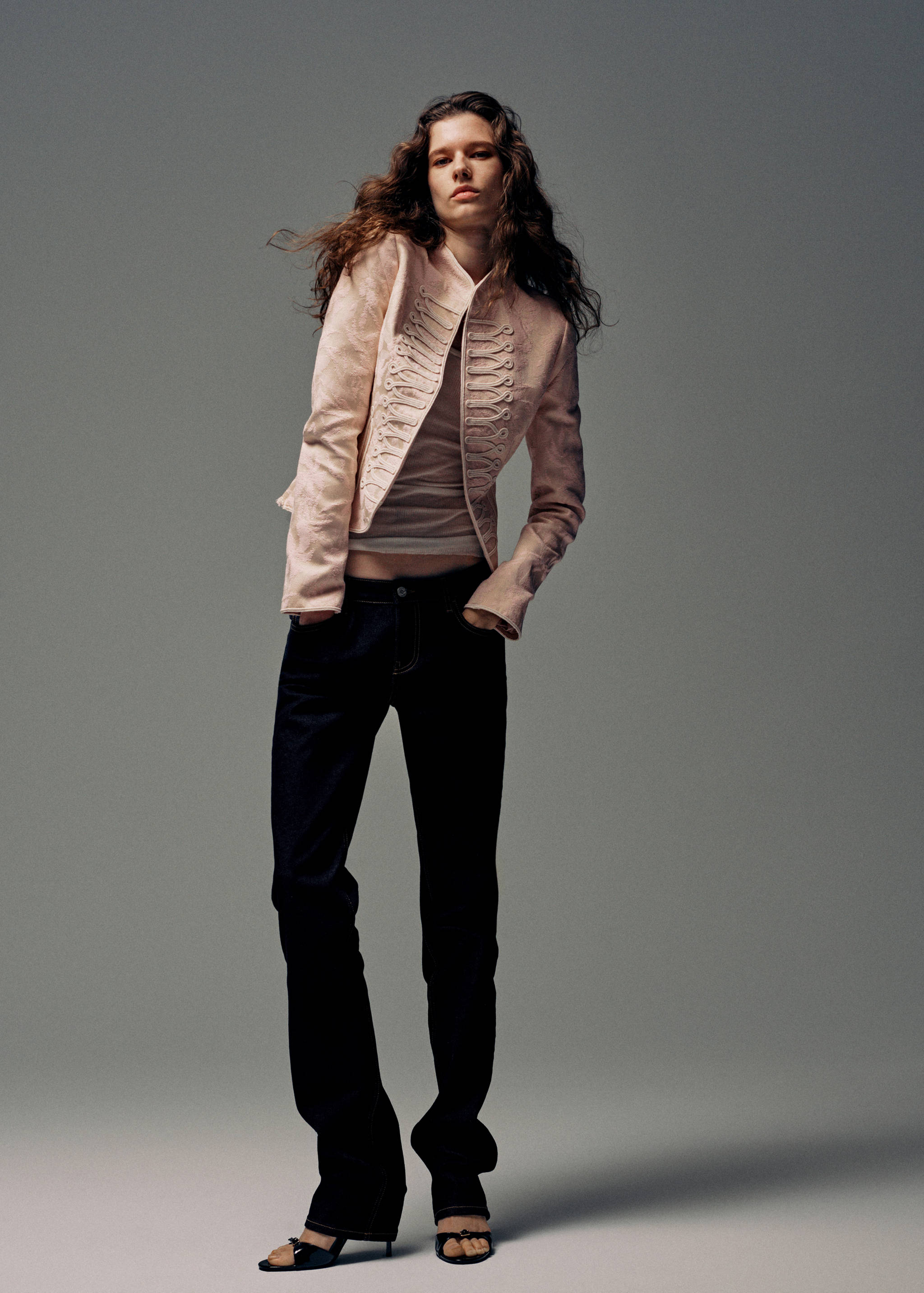 Jeans slim tiro bajo - Plano general