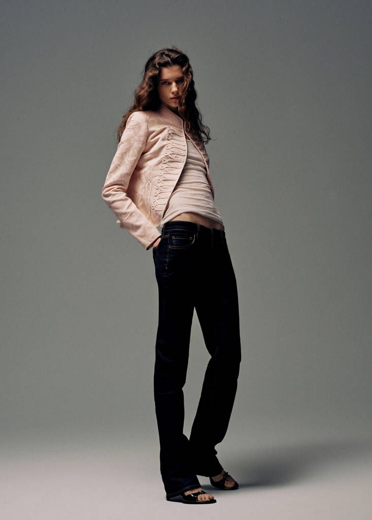 Low-rise slim jeans — Open Blue