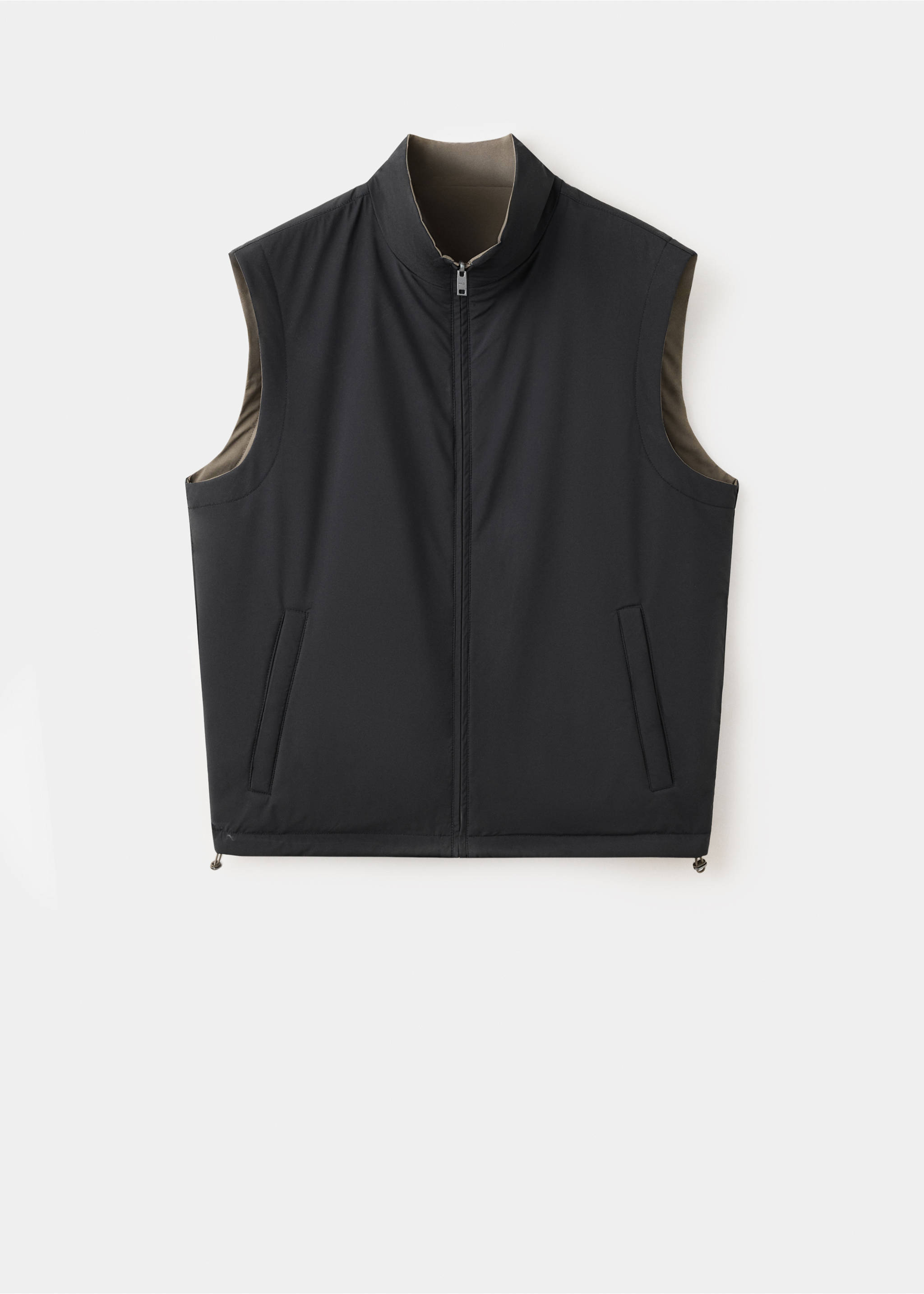 Waistcoat nadast - Article without model, Black. Ref: 37035153-00.