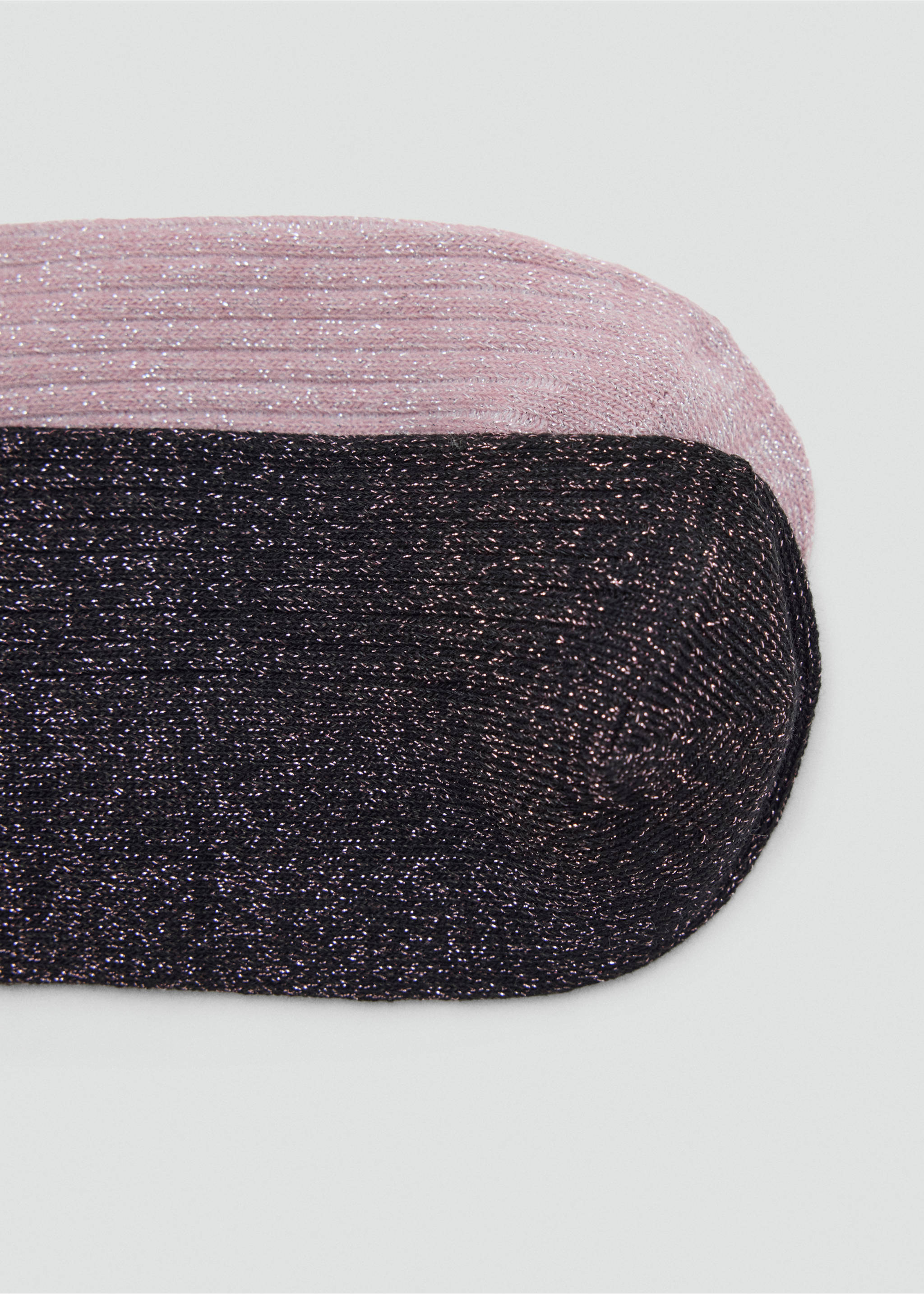 2 pack lurex socks - Details of the article 1, Pink. Ref: 37035154-00.