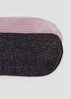 2 pack lurex socks — Pink 3