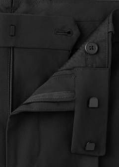 Boston regular-fit suit trousers — Black 9