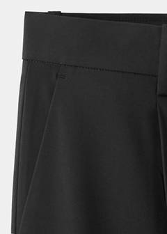 Boston regular-fit suit trousers — Black 10