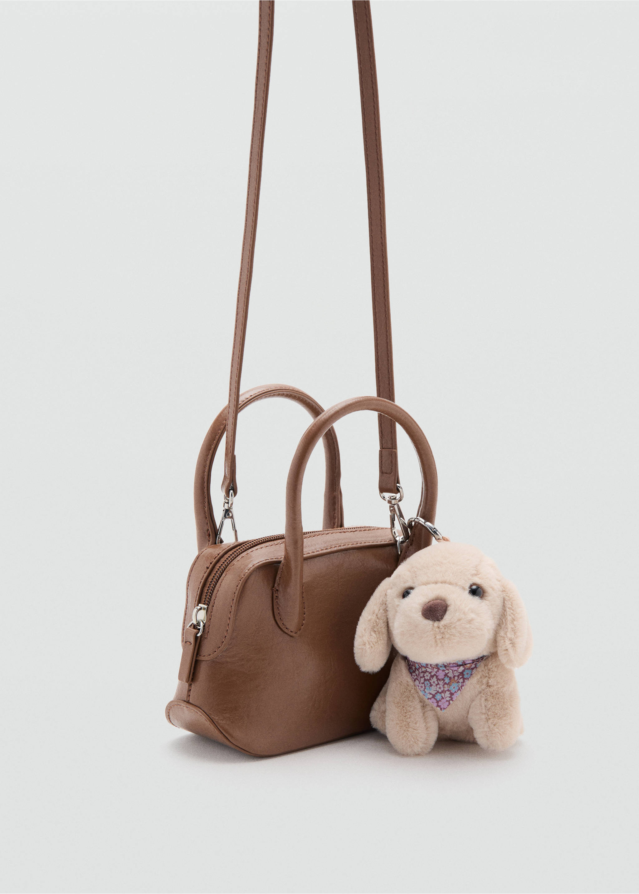 Petit sac chien - Plan moyen, Marron. Ref: 37035158-00.