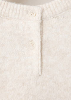 Printed dog jumper — Beige 5