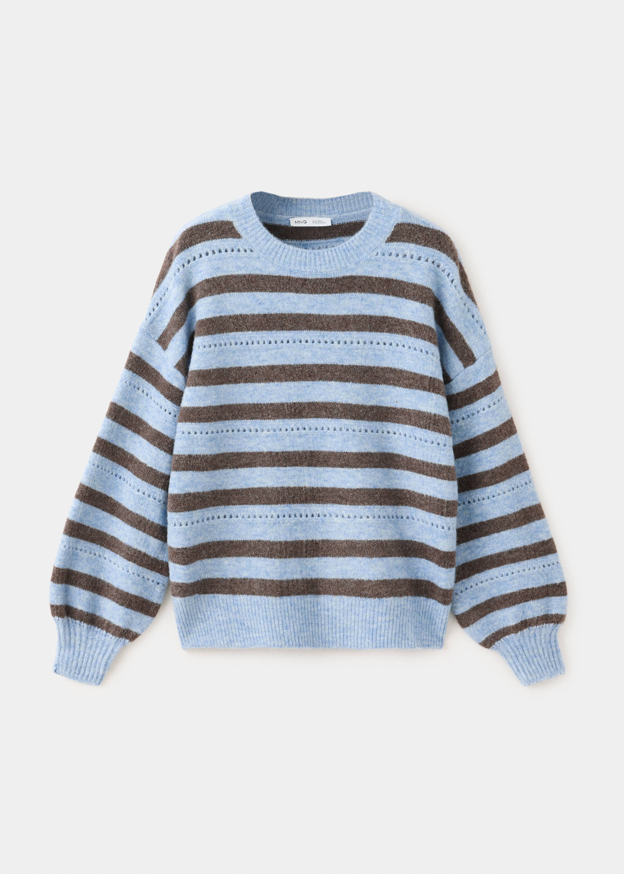 Knit striped sweater - Article without model