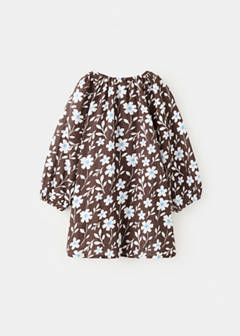 Floral print dress — Brown 6