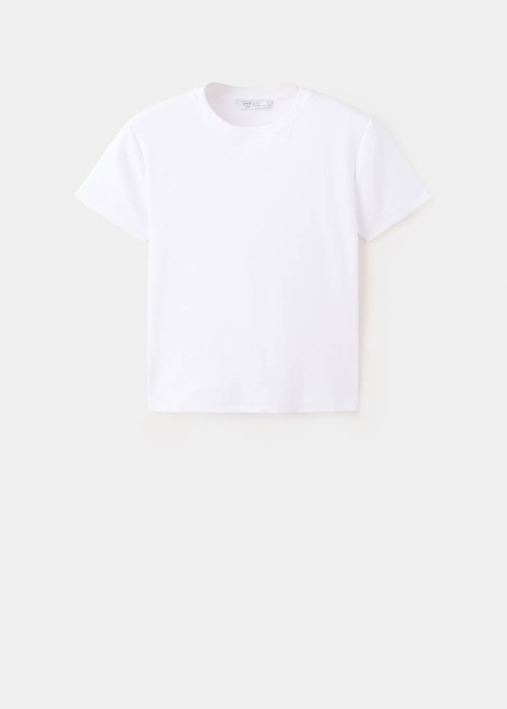 Slim-fit short-sleeved T-shirt — Off White