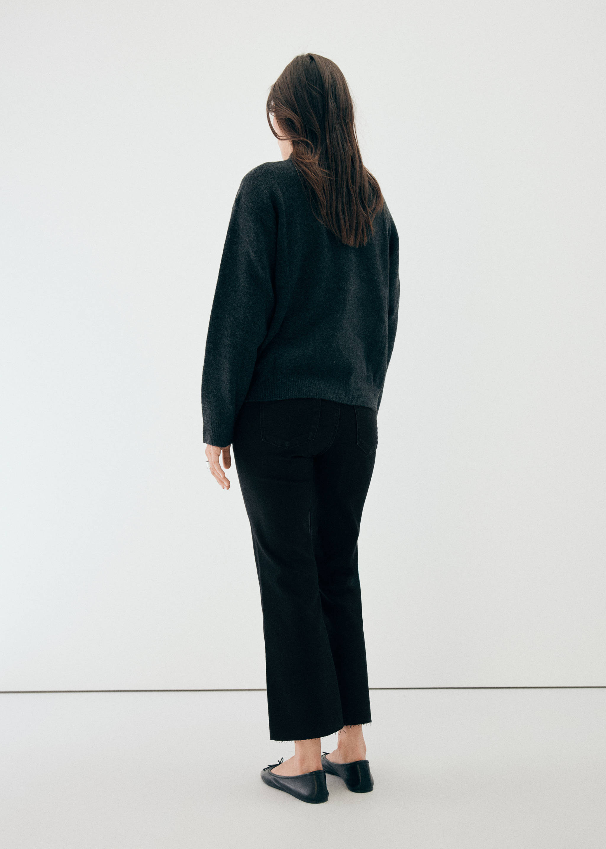 Jean de grossesse flare crop - Verso de l’article