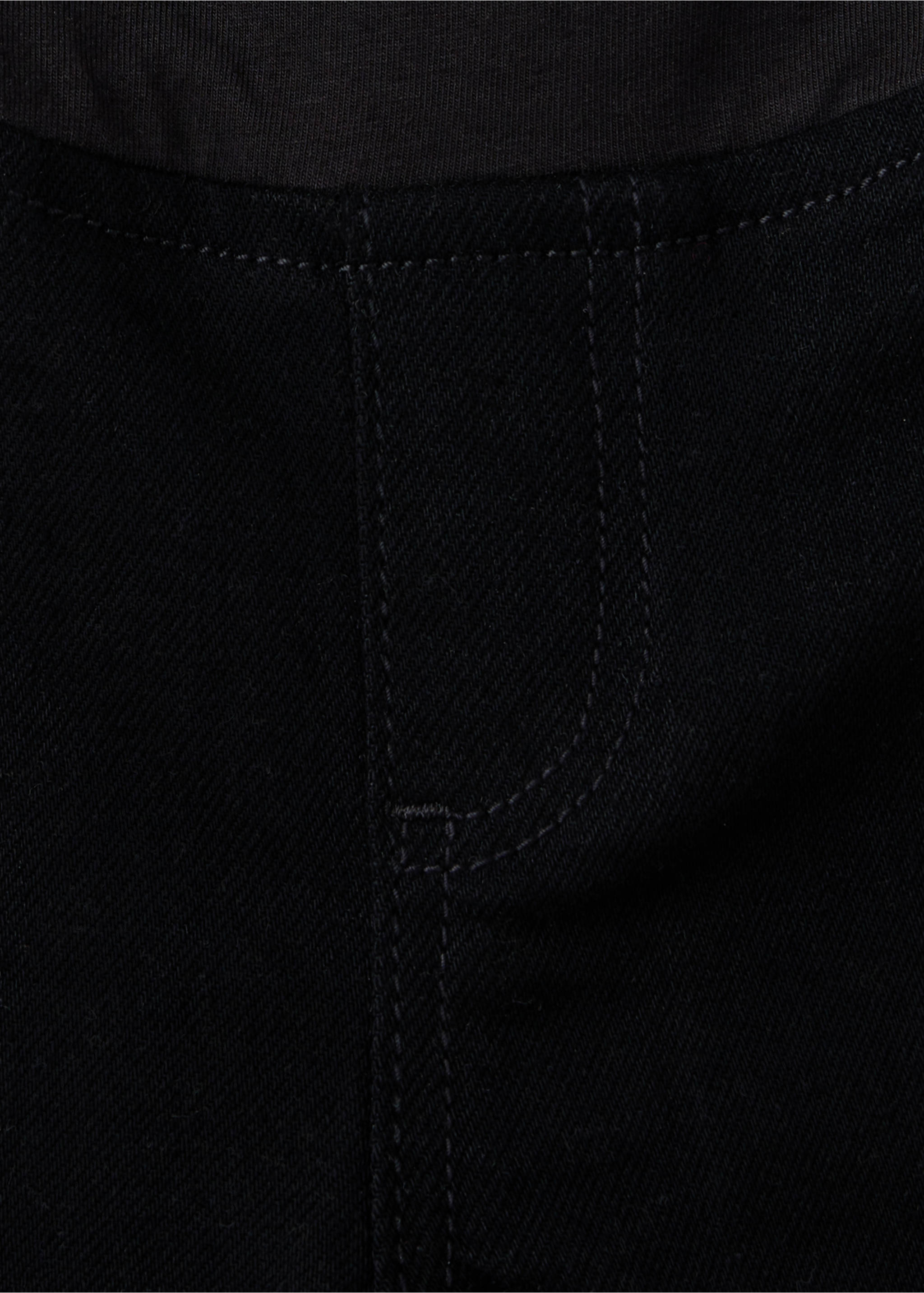 Jean de grossesse flare crop - Détail de l'article 0, Black denim. Ref: 37035172-00.