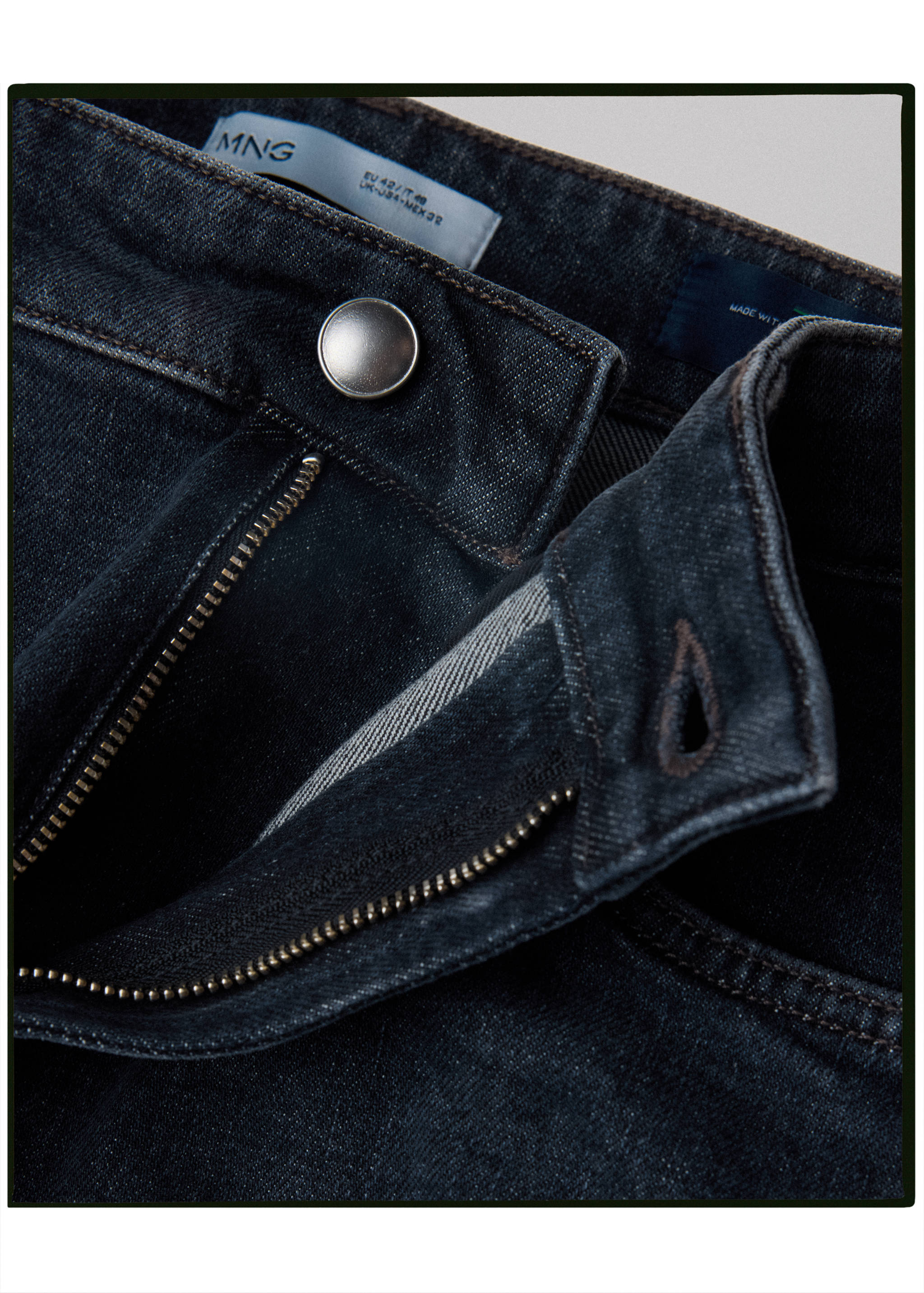 Jeans algodón tapered-fit - Detalle del artículo 8
