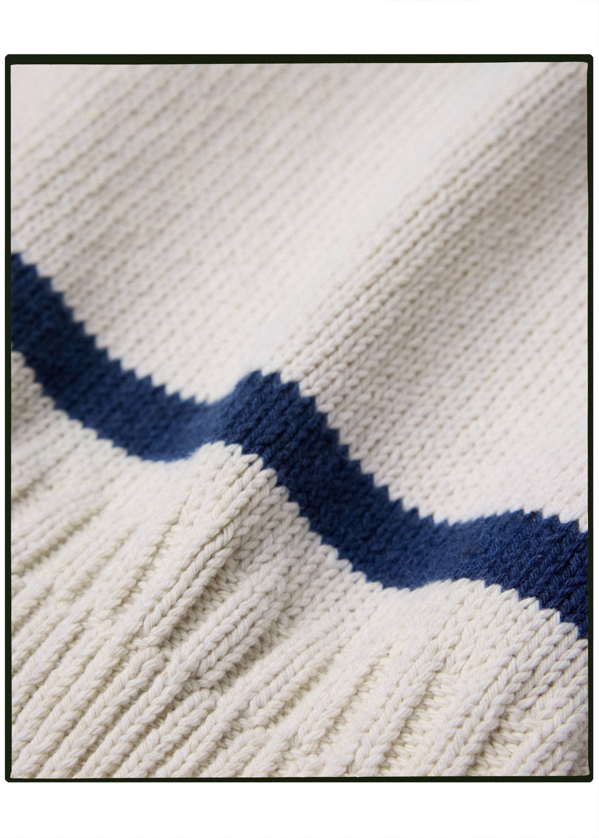100% cotton striped jersey knit jumper - Details of the article 0, Light/Pastel Grey. Ref: 37035841-00.