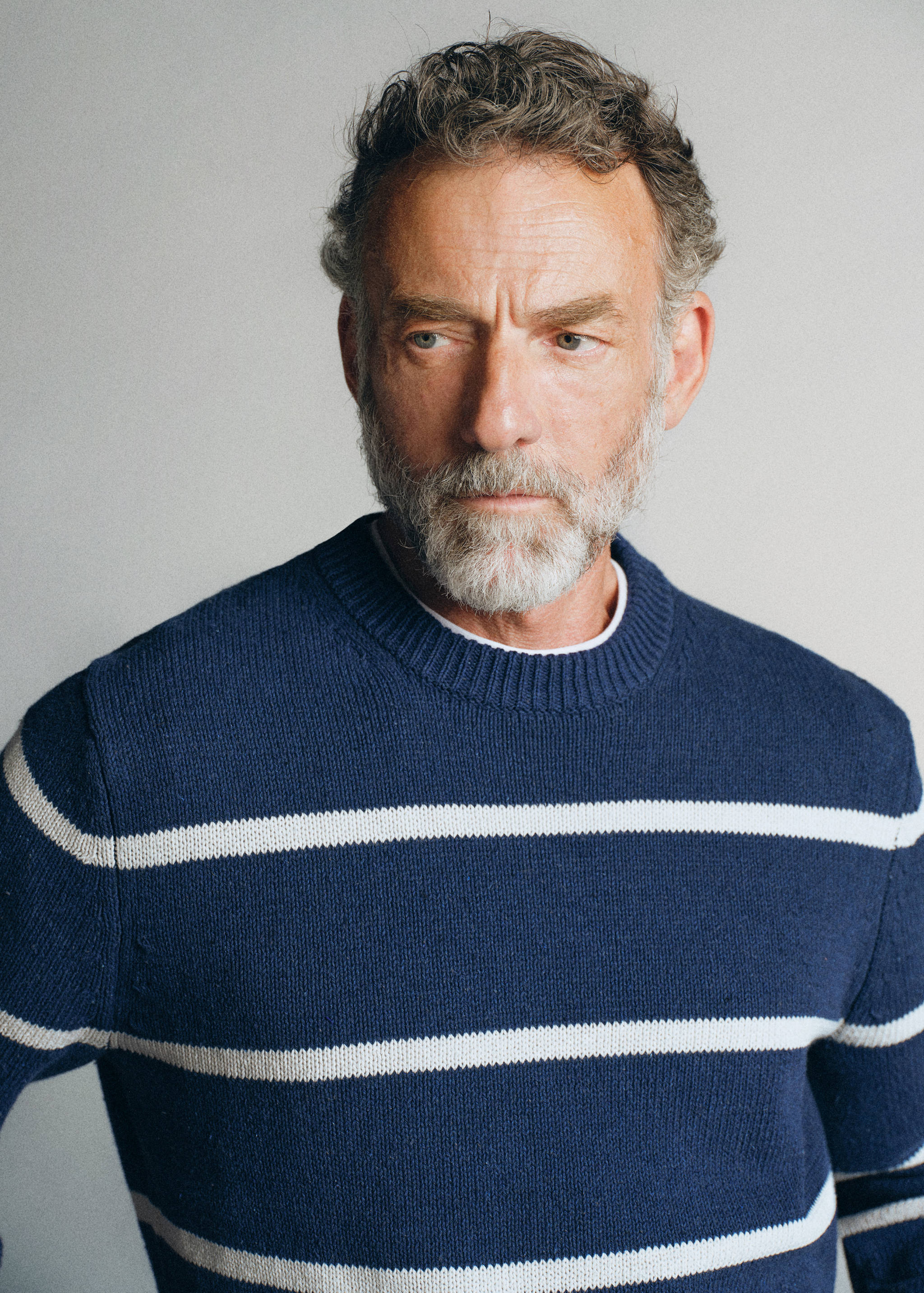 100% cotton striped jersey knit jumper - Details of the article 1