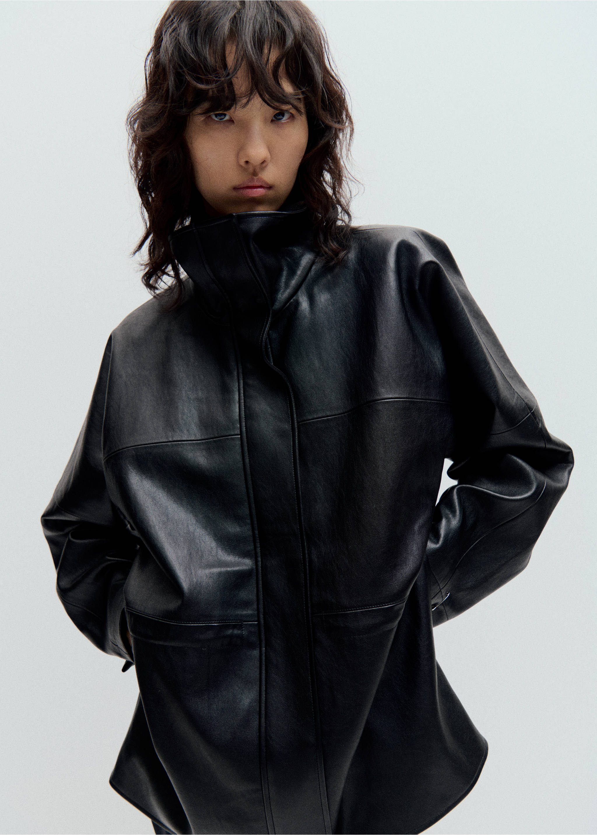 Veste loro - Plan moyen, Noir. Ref: 37035844-00.