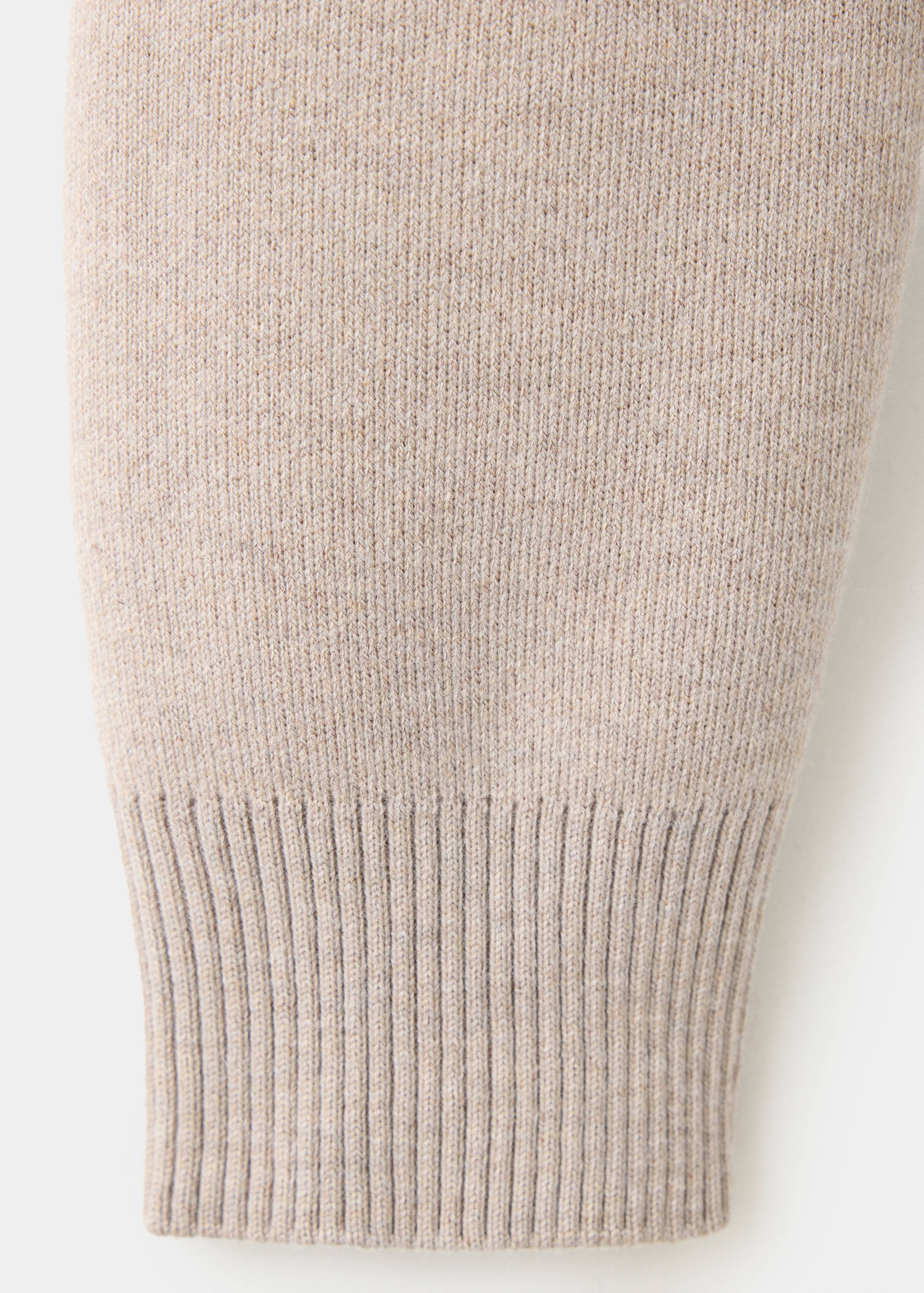 Toggle-fastening knit cardigan - Деталь изделия 0