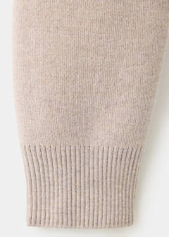 Toggle knit cardigan — Medium Brown 7