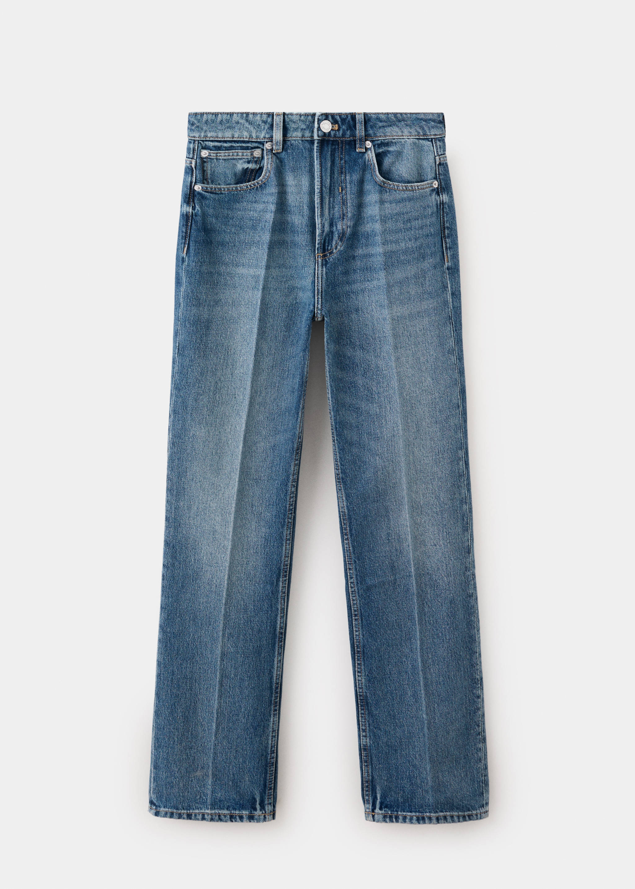 High waist straight jeans - Article without model