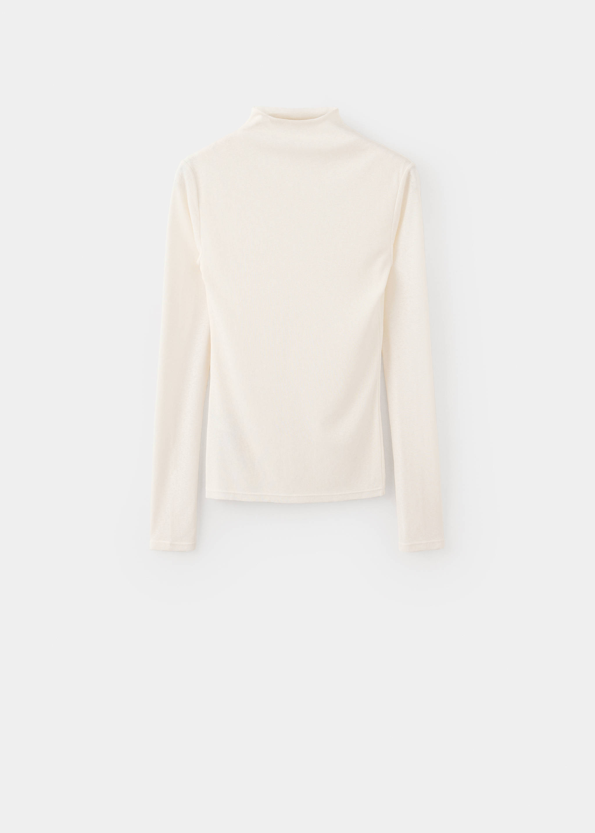 Fitted high-neck T-shirt - Artigo sem modelo